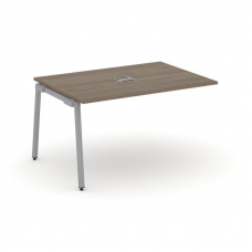 Style Project Проходной наб. элем. перег. стола SN-4A.NSPRG-003 Вяз Благородный/Металл Серый 1380*98