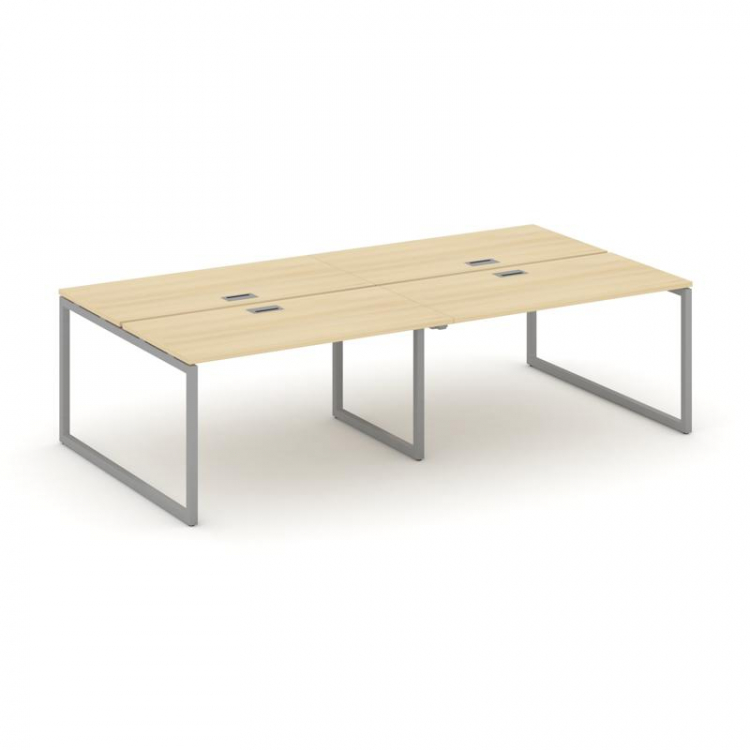 Style Project Рабочая станция 2-х сторон. SN-4O.DRS-054 Акация Лорка/Металл Серый 3160*1632*750