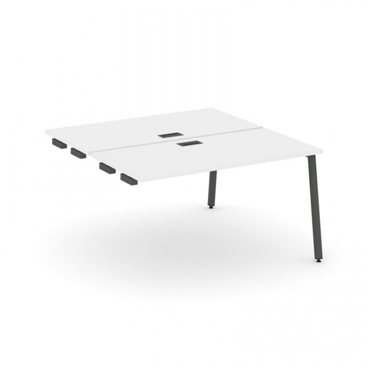 Style Project Стол-приставка к опор. элем. SN-4A.DPRS-014 Белый/Металл Антрацит 1580*1432*750