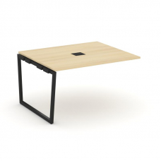 Style Project Проходной наб. элем. перег. стола SN-4T2.NSPRG-032 Акация Лорка/Металл Черный/Заглушка