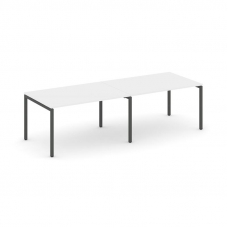 Style Project Стол переговорный SN-4P.SPRG-014.3 Белый/Металл Антрацит 3160*980*750