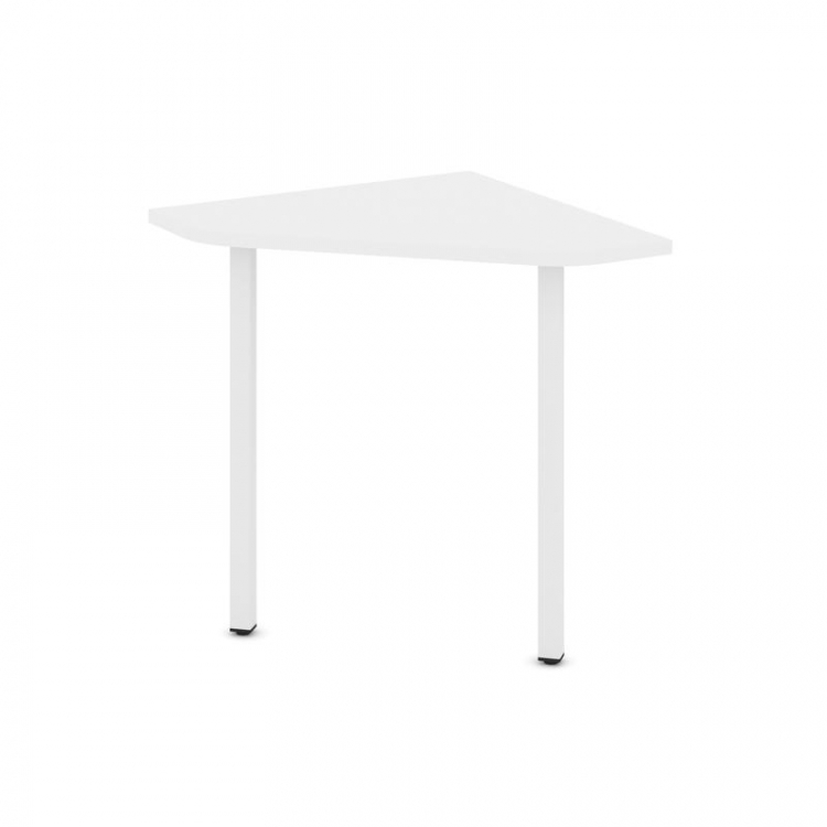 Style Project Угловой элемент стола SN-4.USP-011 Белый/Металл Белый 700*700*750