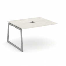 Style Project Проходной наб. элем. перег. стола SN-4T1.NSPRG-033 Дуб Наварра/Металл Серый/Заглушка М