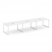 Style Project Стол переговорный SN-4O.SPRG-021 Белый/Металл Белый 2940*980*750
