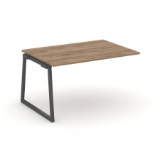 Style Project Проходной наб. элем. перег. стола SN-4T1.NSPRG-001.3 Дуб Табак/Металл Антрацит 980*980