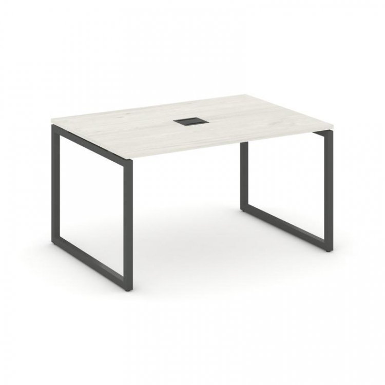 Style Project Стол переговорный SN-4O.SPRG-003 Дуб Наварра/Металл Антрацит 1380*980*750