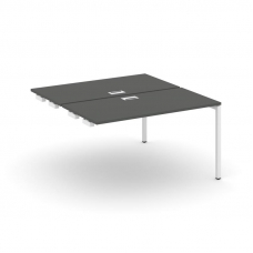 Style Project Стол-приставка к опор. элем. SN-4P.DPRS-024 Антрацит/Металл Белый 1580*1632*750