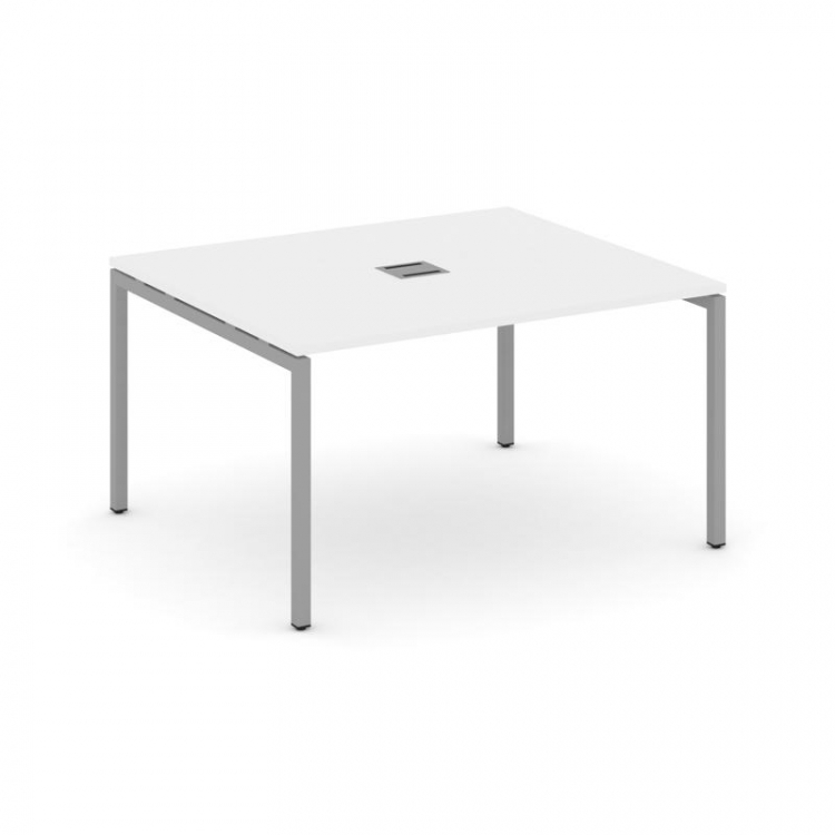 Style Project Стол переговорный SN-4P.SPRG-034 Белый/Металл Серый 1580*1180*750