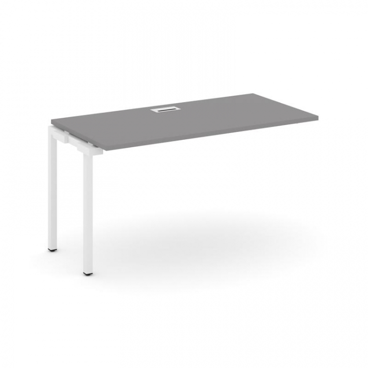 Стайл Проджект Проходной наборный элемент SN-4P.ONRS-024 Серый Пепел/Металл Белый 1580*800*750