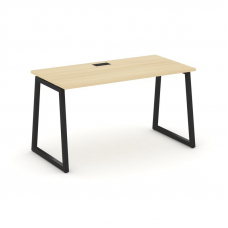 Style Project Стол письменный SN-4T1.SP-012 Акация Лорка/Металл Черный/Заглушка Пластик Черный 1180*