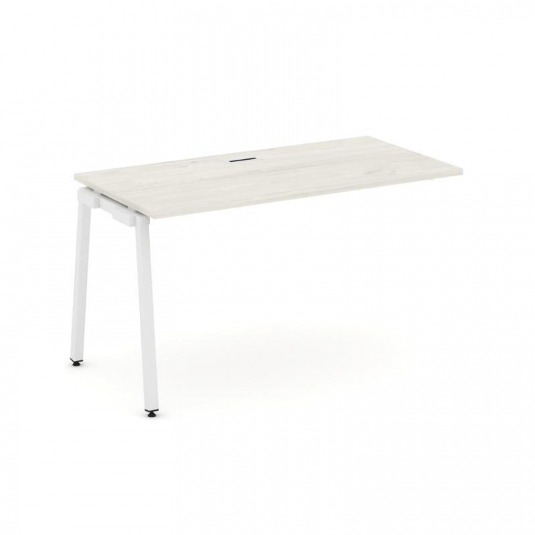 Style Project Проходной наб. элем. SN-4A.ONRS-022 Дуб Наварра/Металл Белый 1180*800*750