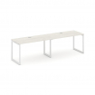 Style Project Рабочая станция 1 сторон. SN-4O.ORS-004 Дуб Наварра/Металл Белый 3160*600*750