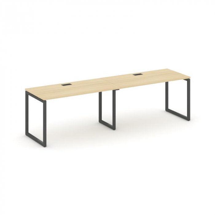 Style Project Рабочая станция 1 сторон. SN-4O.ORS-004 Акация Лорка/Металл Антрацит 3160*600*750