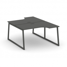 Style Project Рабочая станция эргоном. SN-4T1.DRPA-011 Антрацит/Металл Антрацит/Заглушка Пластик Чер