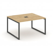 Стайл Проджект Стол переговорный SN-4O.SPRG-032 Тиквуд Светлый/Металл Антрацит 1180*1180*750