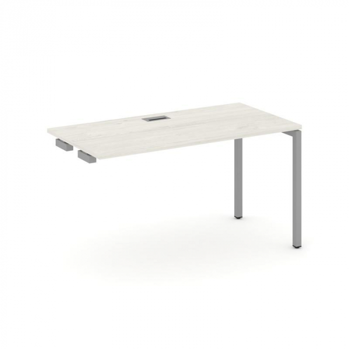 Style Project Стол-приставка к опор. элем. SN-4P.OPRS-022 Дуб Наварра/Металл Серый 1180*800*750
