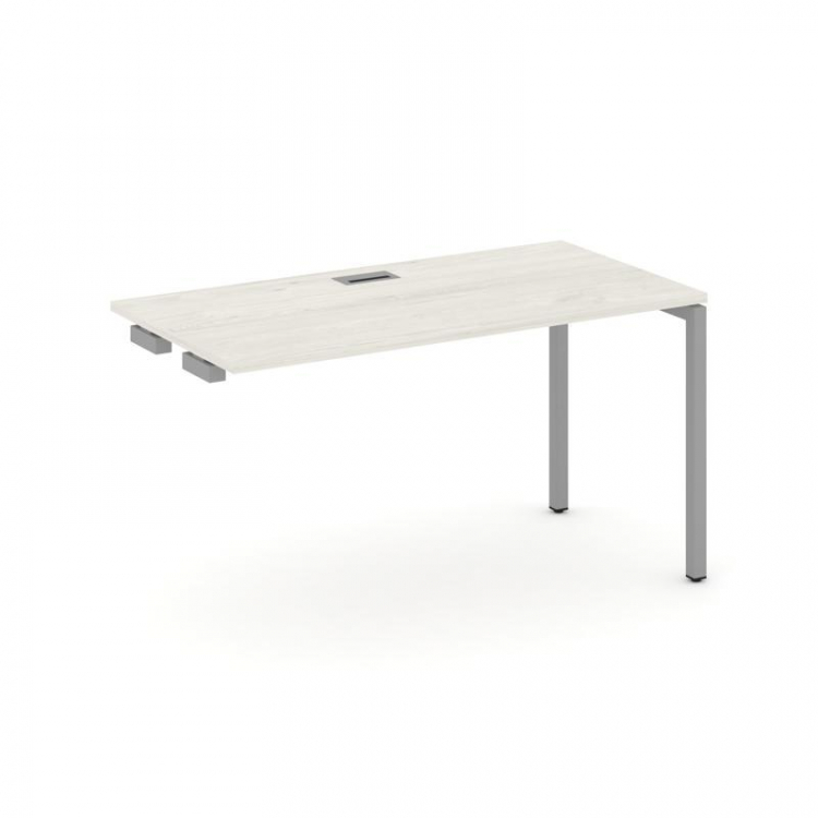 Style Project Стол-приставка к опор. элем. SN-4P.OPRS-022 Дуб Наварра/Металл Серый 1180*800*750