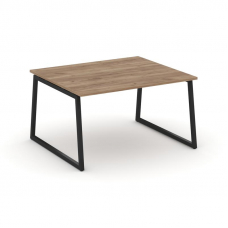 Style Project Стол переговорный SN-4T1.SPRG-033.3 Дуб Табак/Металл Черный 1380*1180*750