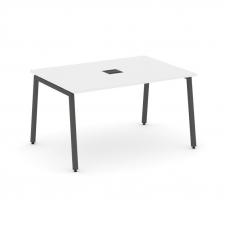 Style Project Стол переговорный SN-4A.SPRG-003 Белый/Металл Антрацит 1380*980*750