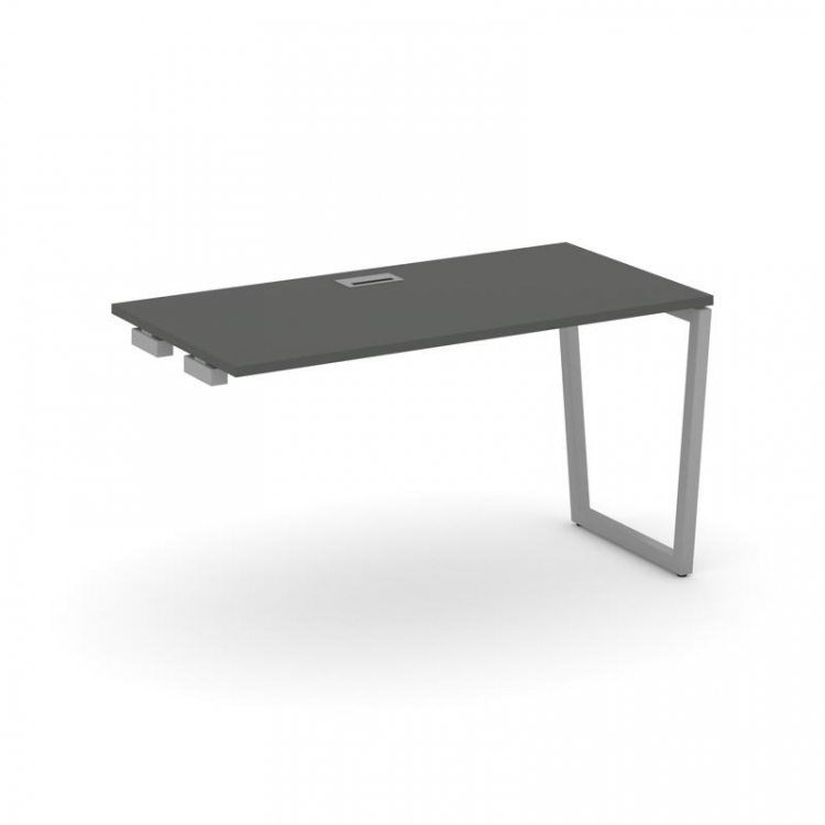 Style Project Стол-приставка к опор. элем. SN-4T2.OPRS-004 Антрацит/Металл Серый/Заглушка Пластик Се