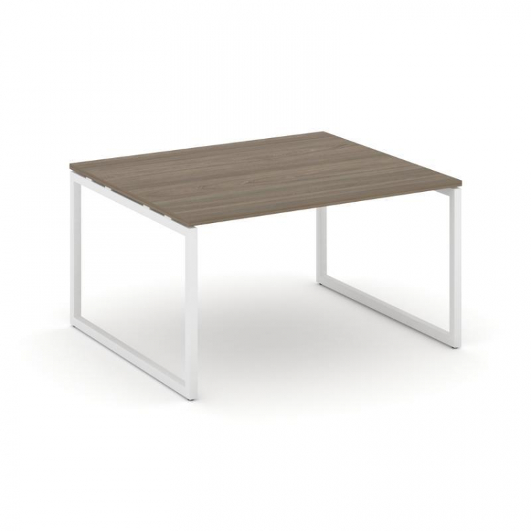 Style Project Стол переговорный SN-4O.SPRG-034.3 Вяз Благородный/Металл Белый 1580*1180*750