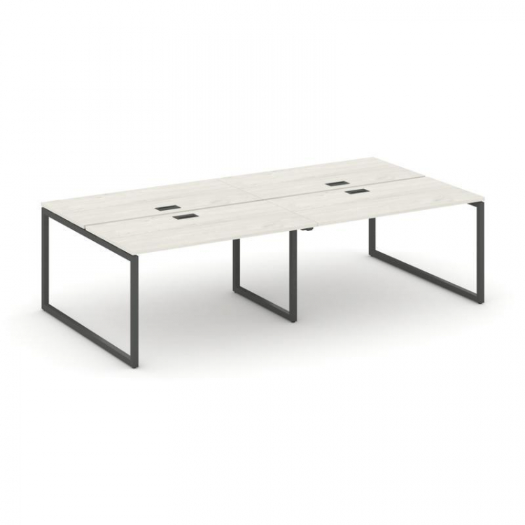 Style Project Рабочая станция 2-х сторон. SN-4O.DRS-052 Дуб Наварра/Металл Антрацит 2360*1632*750