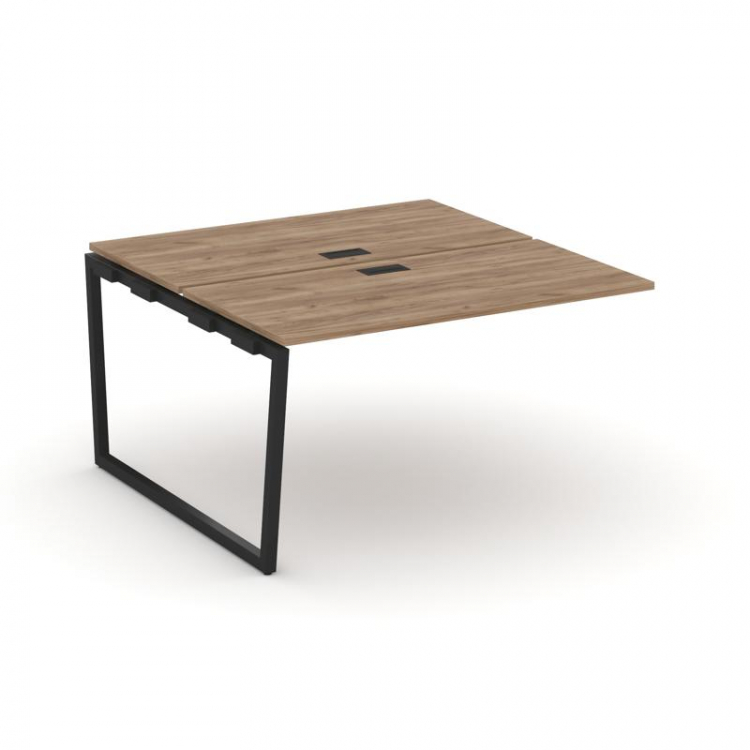 Style Project Проходной наб. элем. SN-4T2.DNRS-023 Дуб Табак/Металл Черный/Заглушка Пластик Черный 1