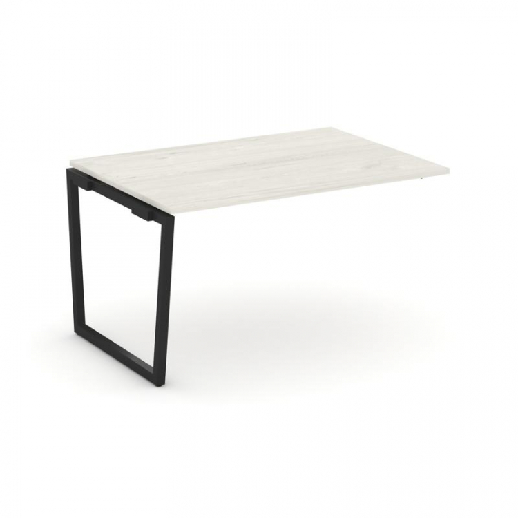 Style Project Проходной наб. элем. перег. стола SN-4T2.NSPRG-001.3 Дуб Наварра/Металл Черный 980*980