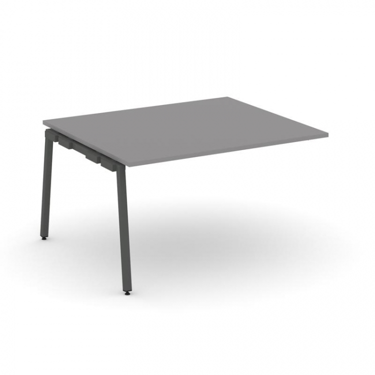 Стайл Проджект Проходной наборный элемент переговорного стола SN-4A.NSPRG-033.3 Серый Пепел/Металл А