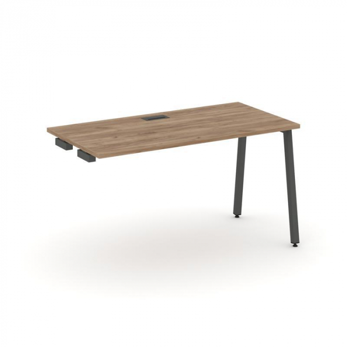 Style Project Стол-приставка к опор. элем. SN-4A.OPRS-014 Дуб Табак/Металл Антрацит 1580*700*750