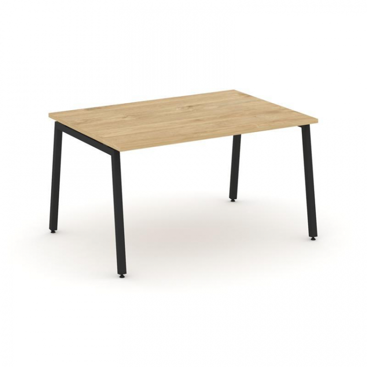 Style Project Стол переговорный SN-4A.SPRG-001.3 Тиквуд Светлый/Металл Черный 980*980*750