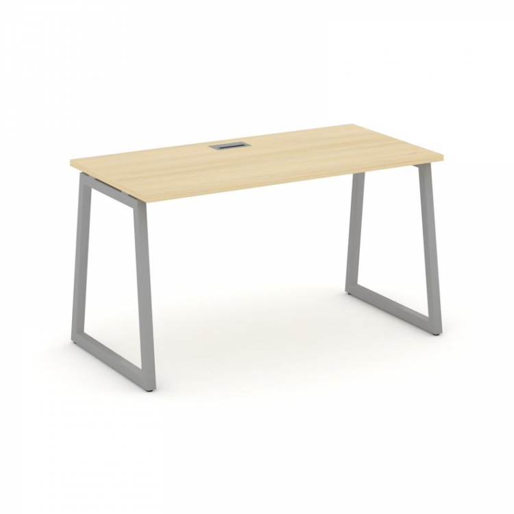 Style Project Стол письменный SN-4T1.SP-025 Акация Лорка/Металл Серый/Заглушка Пластик Серебро 1780*