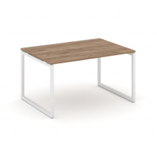 Style Project Стол переговорный SN-4O.SPRG-002.3 Дуб Табак/Металл Белый 1180*980*750