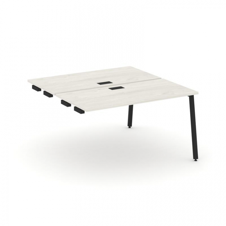 Style Project Стол-приставка к опор. элем. SN-4A.DPRS-014 Дуб Наварра/Металл Черный 1580*1432*750