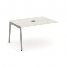 Style Project Проходной наб. элем. перег. стола SN-4A.NSPRG-003 Дуб Наварра/Металл Серый 1380*980*75