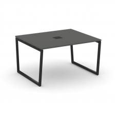 Style Project Стол переговорный SN-4T2.SPRG-032 Антрацит/Металл Черный/Заглушка Металл Черный 1180*1