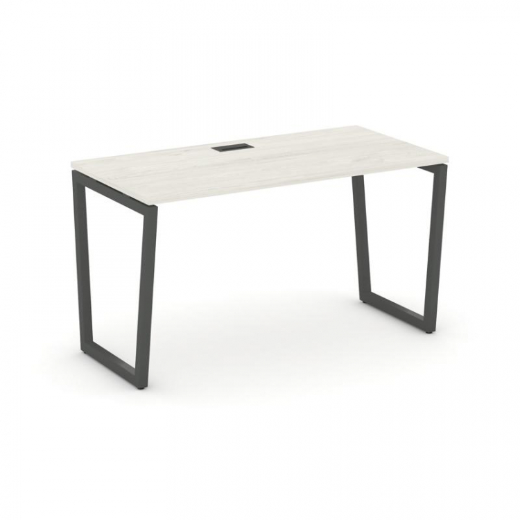 Style Project Стол письменный SN-4T2.SP-011 Дуб Наварра/Металл Антрацит/Черный Пластик 980*700*750