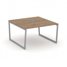 Style Project Рабочая станция 2-х сторон. SN-4T2.DRS-013 Дуб Табак/Металл Серый/Заглушка Пластик Сер