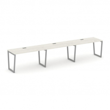 Style Project Рабочая станция 1 сторон. SN-4T2.ORS-041 Дуб Наварра/Металл Серый/Заглушка Пластик Сер