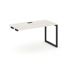 Style Project Стол-приставка к опор. элем. SN-4O.OPRS-014 Дуб Наварра/Металл Черный 1580*700*750