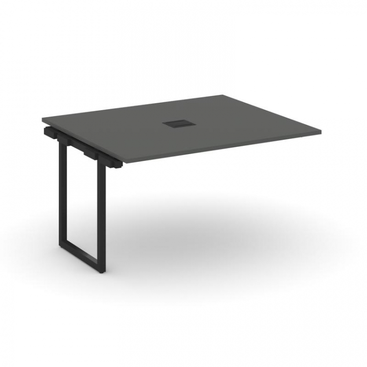 Style Project Проходной наб. элем. перег. стола SN-4O.NSPRG-033 Антрацит/Металл Черный 1380*1180*750