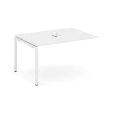 Style Project Проходной наб. элем. перег. стола SN-4P.NSPRG-002 Белый/Металл Белый 1180*980*750