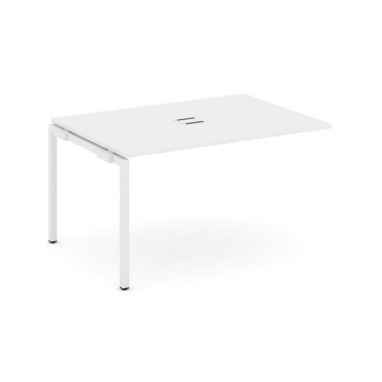 Style Project Проходной наб. элем. перег. стола SN-4P.NSPRG-002 Белый/Металл Белый 1180*980*750