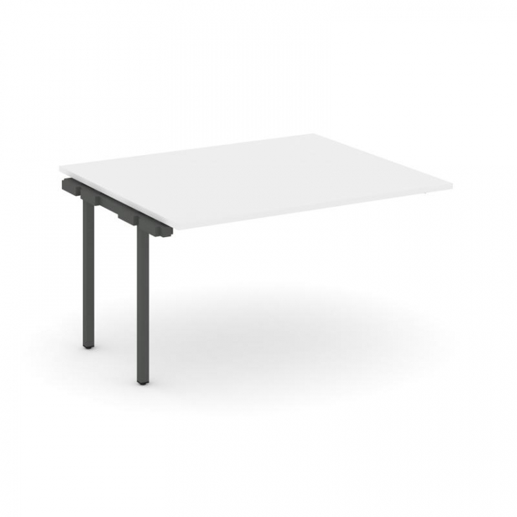 Style Project Проходной наб. элем. перег. стола SN-4P.NSPRG-033.3 Белый/Металл Антрацит 1380*1180*75