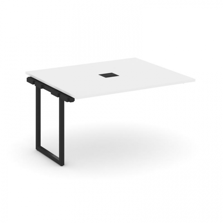 Style Project Проходной наб. элем. перег. стола SN-4O.NSPRG-034 Белый/Металл Черный 1580*1180*750