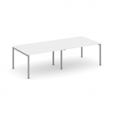 Style Project Стол переговорный SN-4P.SPRG-044.3 Белый/Металл Серый 3160*1180*750