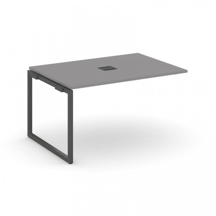 Стайл Проджект Проходной наборный элемент переговорного стола SN-4O.NSPRG-003 Серый Пепел/Металл Ант