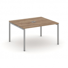 Style Project Стол переговорный SN-4P.SPRG-034 Дуб Табак/Металл Серый 1580*1180*750