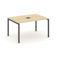 Style Project Стол переговорный SN-4P.SPRG-002 Акация Лорка/Металл Антрацит 1180*980*750