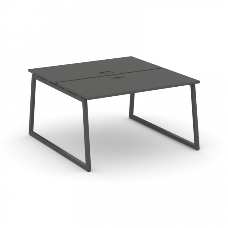 Style Project Рабочая станция 2-х сторон. SN-4T1.DRS-024 Антрацит/Металл Антрацит/Заглушка Пластик Ч